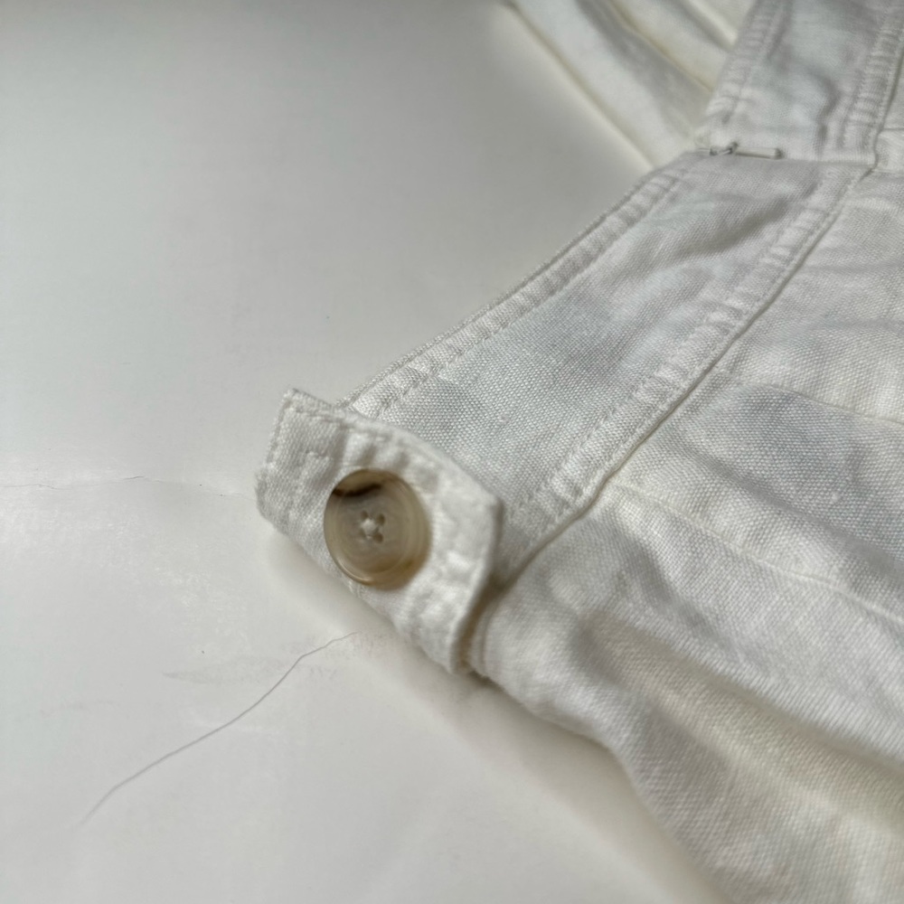 Banana Republic White Wide Leg Pants - Picture 7 of 12